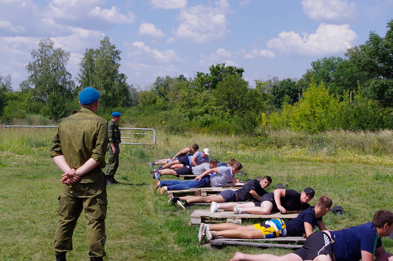 Фото с военных сборов